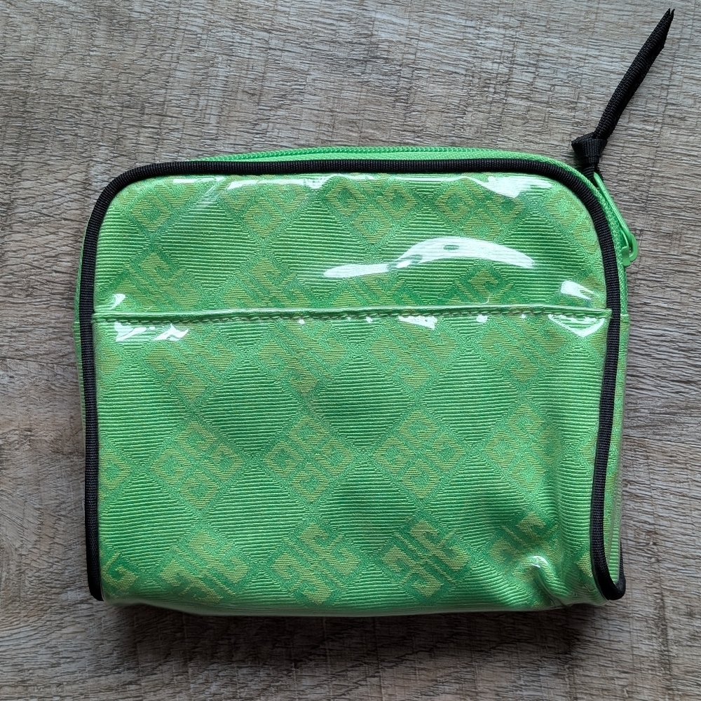 Givenchy Ysatis Travel Soft Toiletry Bag Makeup Case Clutch Small Logo New